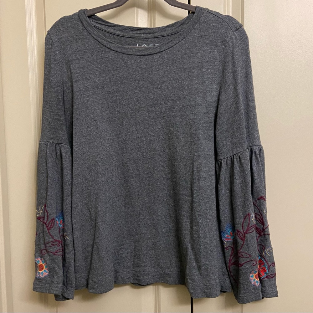 Floral Sleeve Top